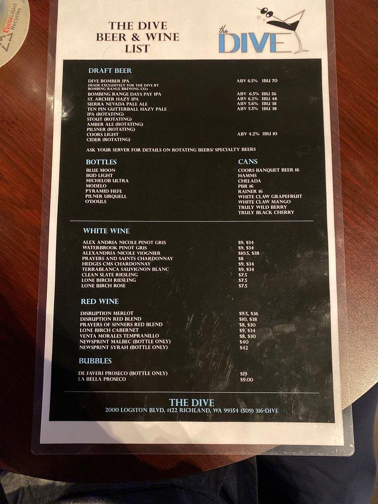 menu-at-the-dive-pub-bar-richland