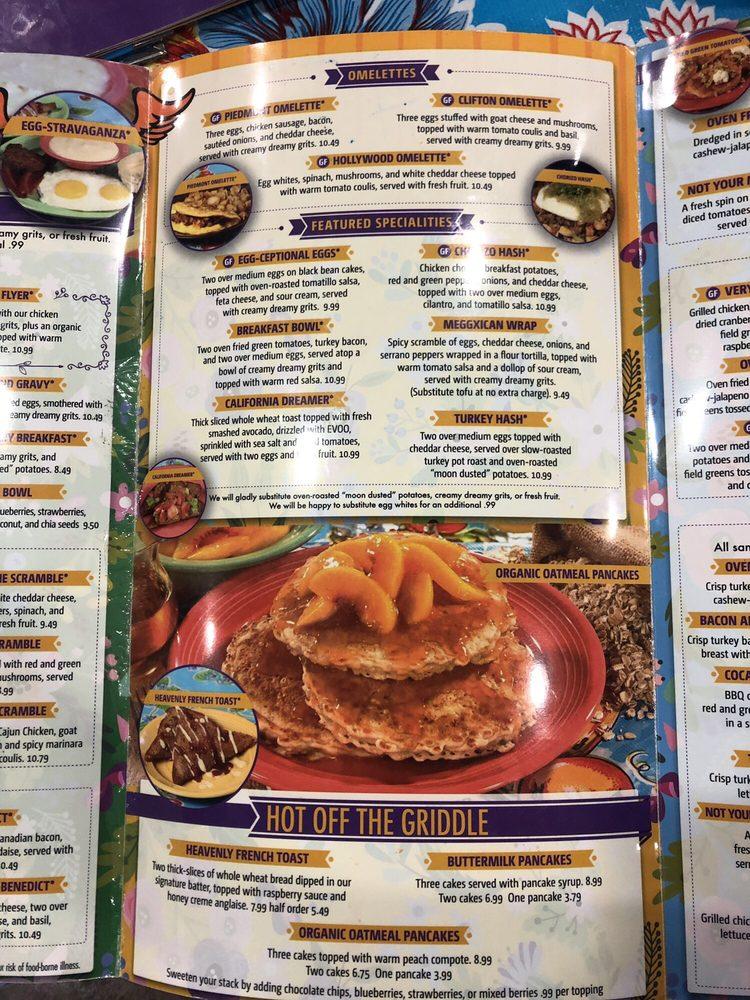 Menu at Flying Biscuit Café Park Road restaurant, Charlotte, Park Rd