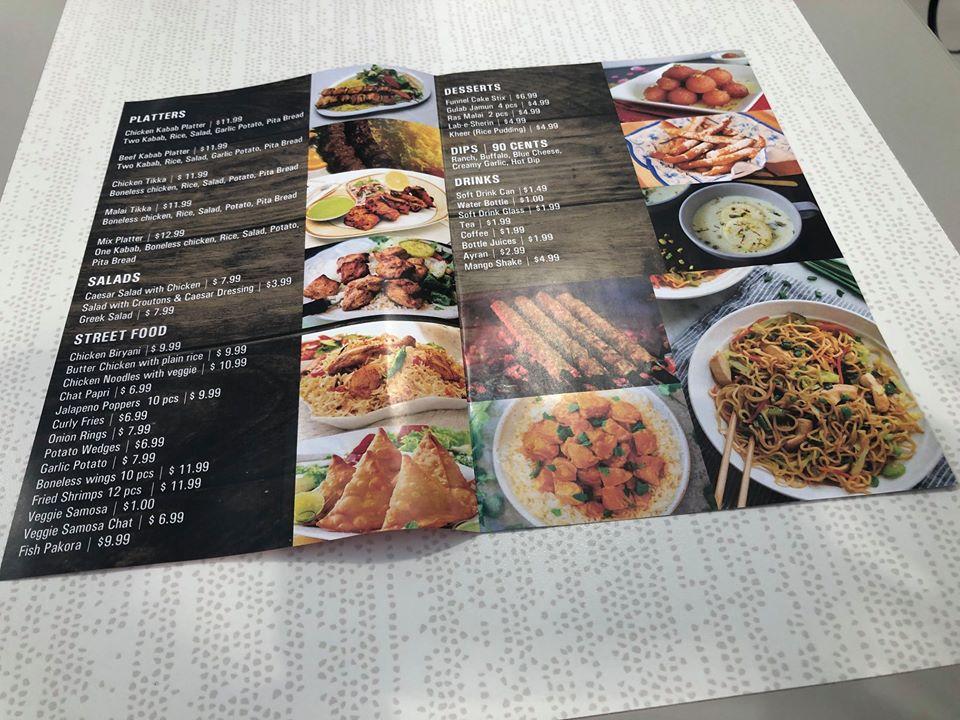 Menu at GRILL PLATTER restaurant, Canada, 260300 Writing Creek Cres Unit Q