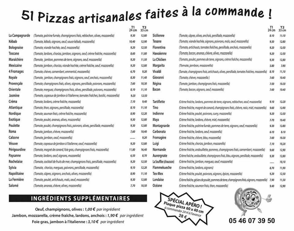 R355 LAtelier A Pizza Menu 2023 01 