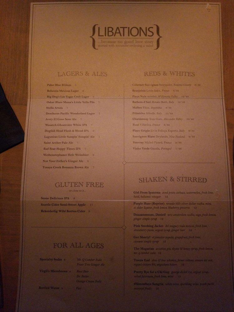 Menu At Carson Kitchen Pub Bar Las Vegas 124 S 6th St Suite 100   R356 Menu Carson Kitchen 2022 10 1 