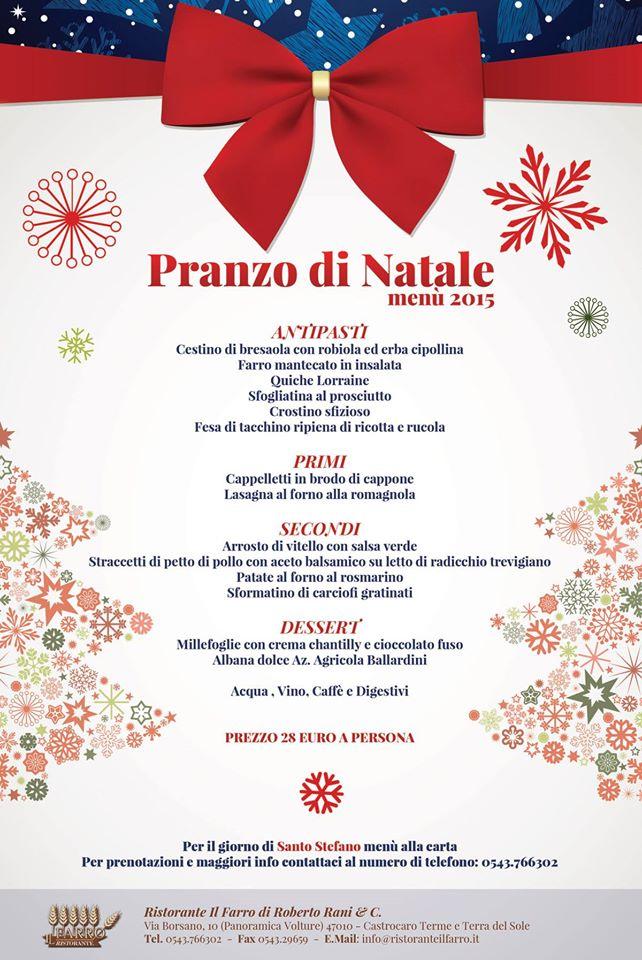 Menu da Ristorante Il Farro I, Castrocaro Terme