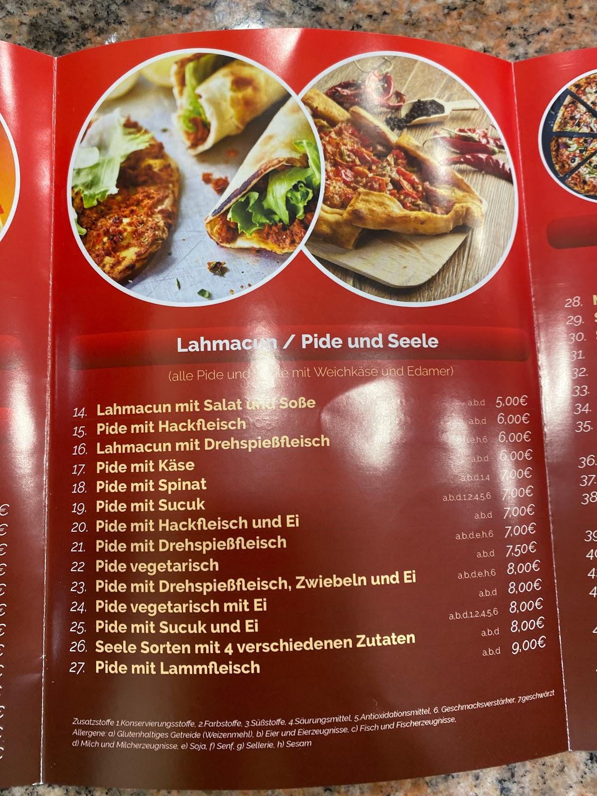 Menu au Demet s Döner Kebap Pizza Türkische Spezialitäten Stuttgart