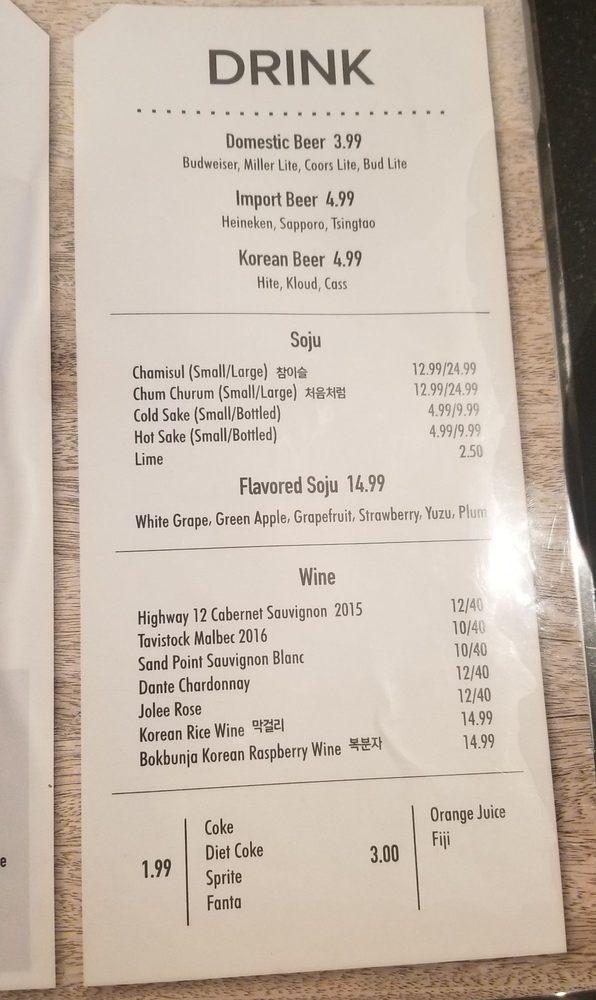 Menu At 9292 Shabu Healthy Korean Restaurant, Hot Pot Duluth, Ga 