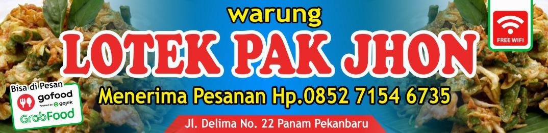 Lotek Pak Jhon sẽ làm cho bạn ngất ngây với những ưu đãi quá hấp dẫn. Hãy đến và thưởng thức món ăn mang phong cách Indonesia độc đáo và một không gian sang trọng với logo nhà hàng Lotek Pak Jhon độc đáo. 