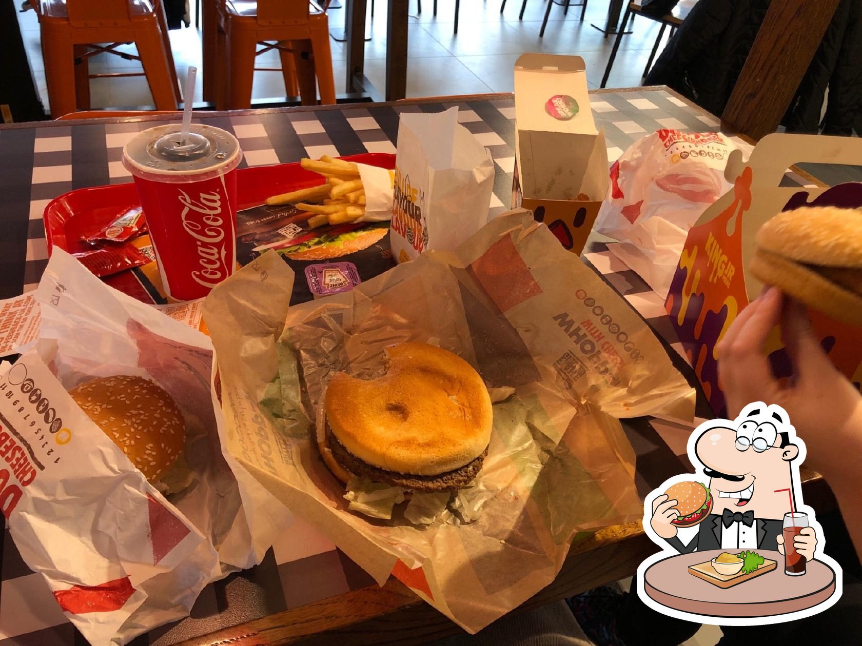 Burger King, Hants, Wellington Ave in Aldershot Restaurant menu and