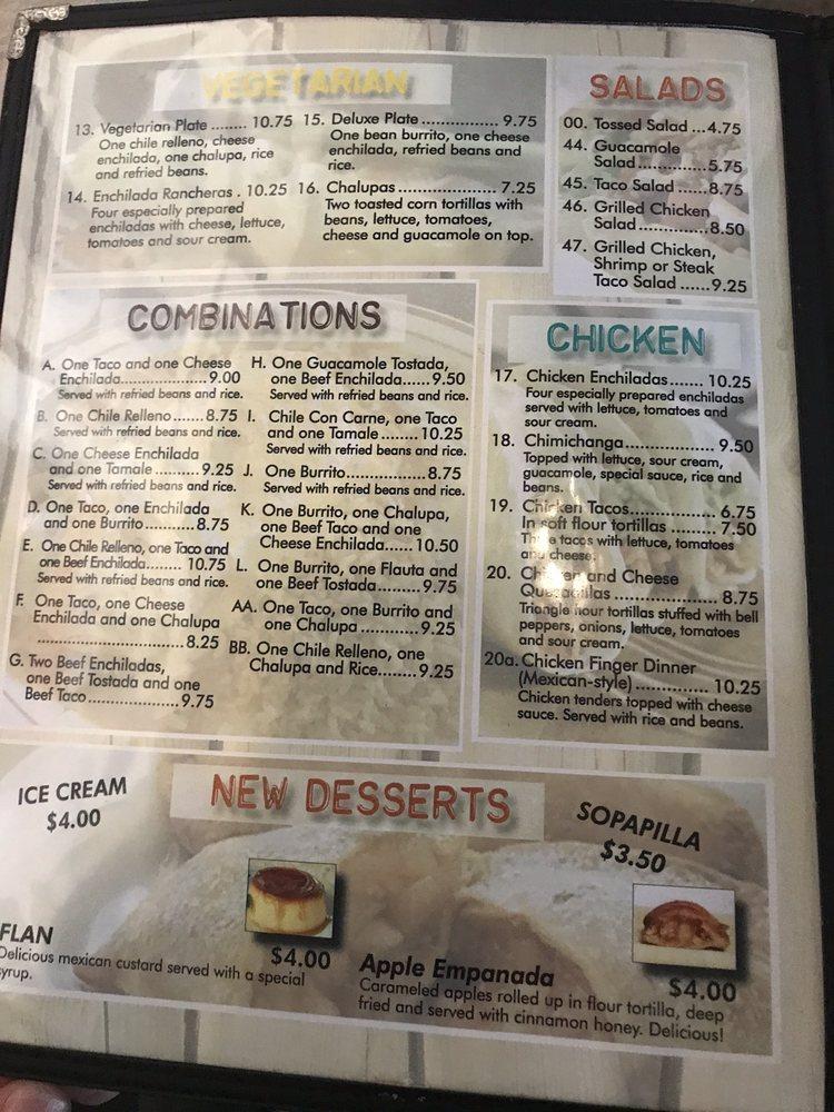 Menu at Laredo Grill fast food, Bainbridge