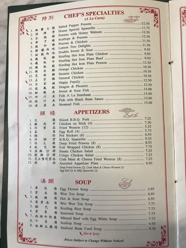 Menu at Far East Chinese Restaurant, Angels Camp, 51 N Main St F