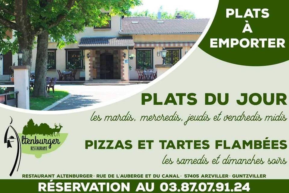 Auberge Altenburger restaurant, Guntzviller Restaurant menu and reviews