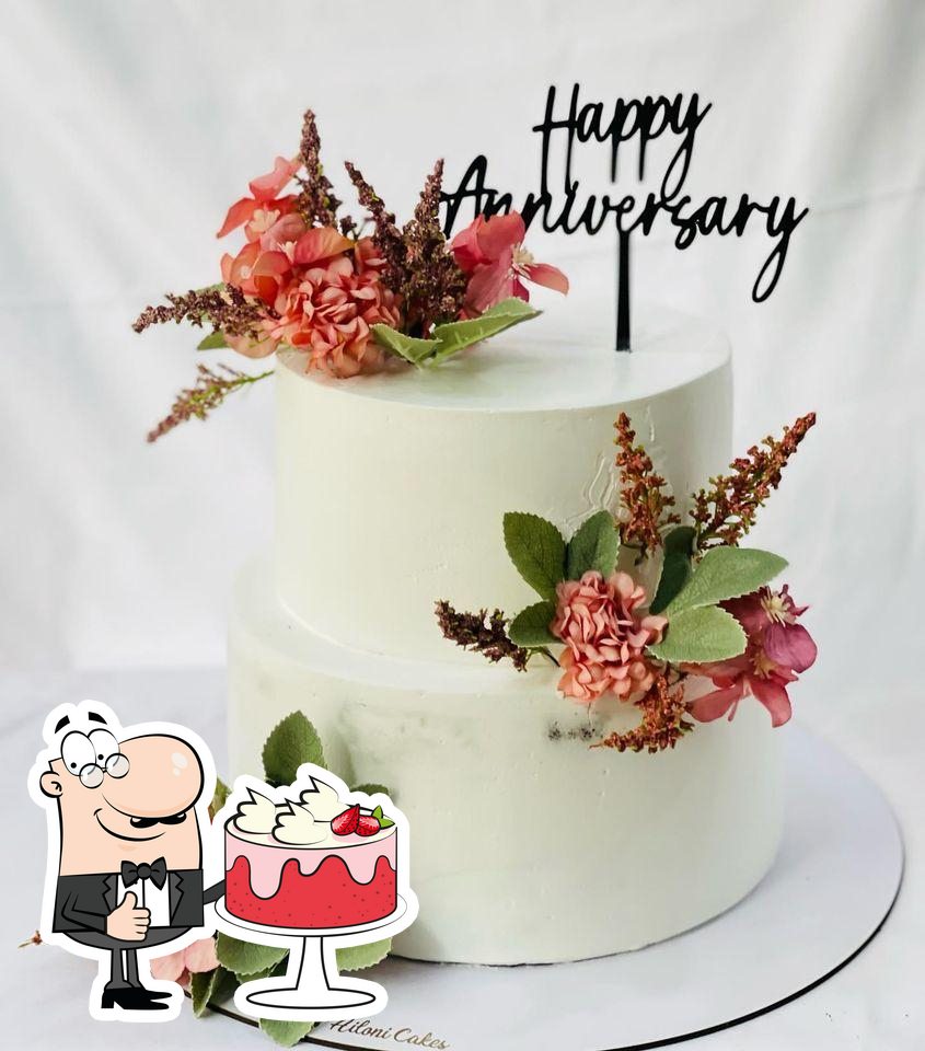 A Anniversary cake for golden jubilee 🥰 #. . #50thanniversary  #50thanniversarycake #anniversarycake #hilonicakes #themecakes #weddingc...  | Instagram