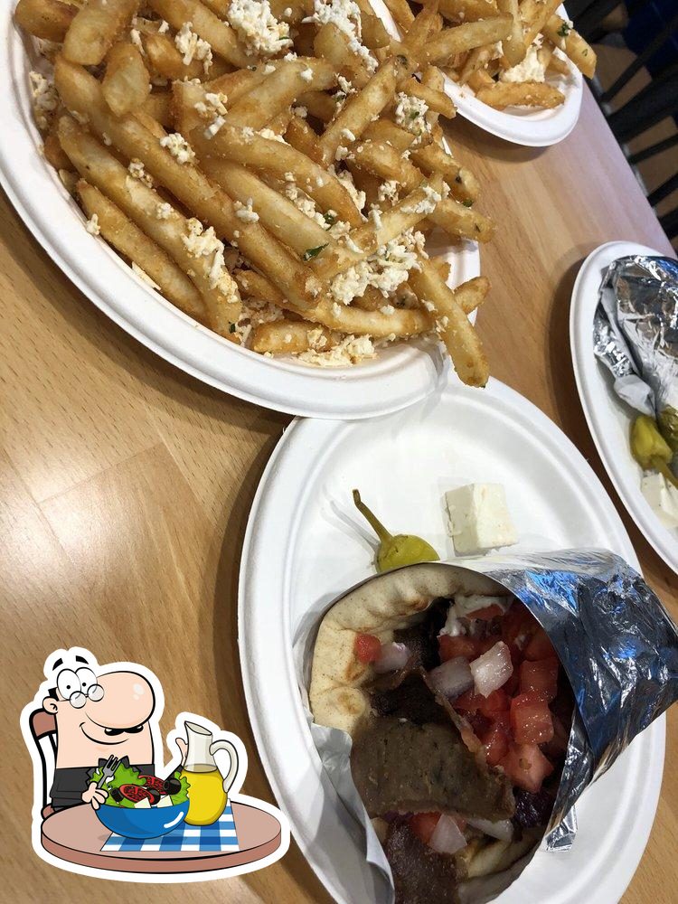 The Big Greek Cafe, 4007 Norbeck Rd in Rockville Restaurant menu and reviews