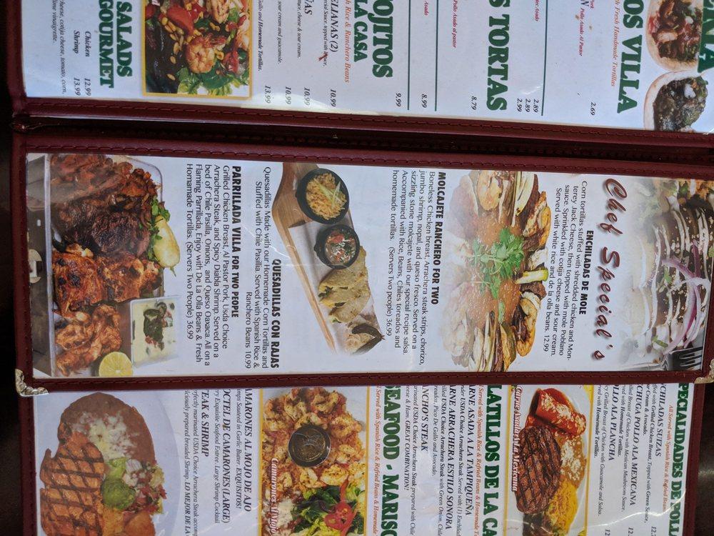 Menu at PV'S Fresh Grill and Tequila San Bernardino, CA pub & bar, San Bernardino, S E St