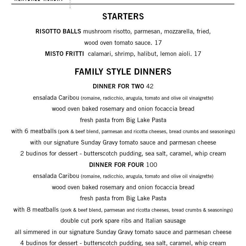 This One Menu Item at Caribou Has R Totally Rewritten Nighttime Dinner Rules