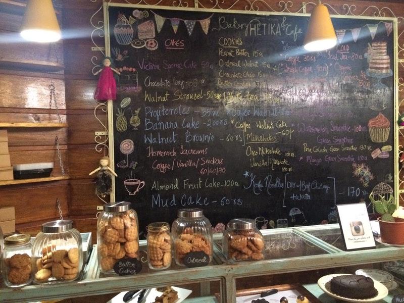 Hetika Bakery & Cafe menu