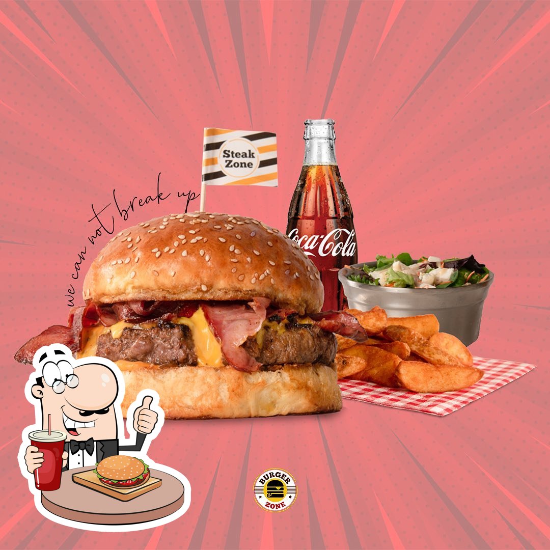 COCA ZERO – BURGERZONE