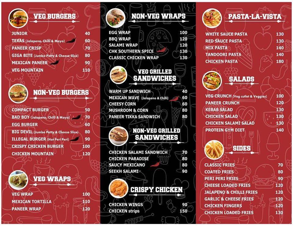Grill Masters Moga menu