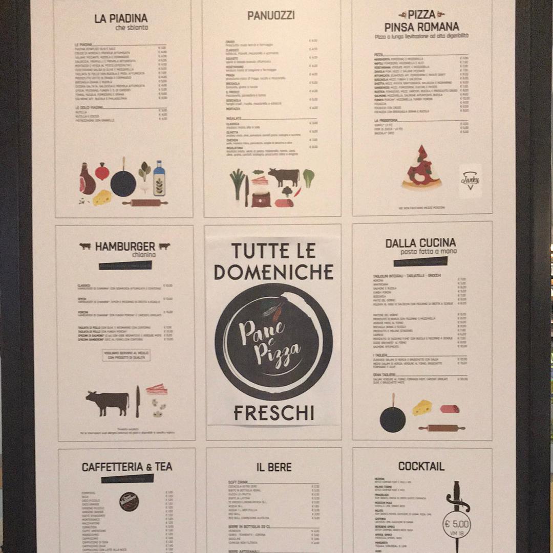 Menu di Fernando's cafè 