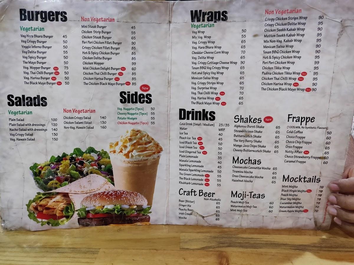 Wrapchik menu
