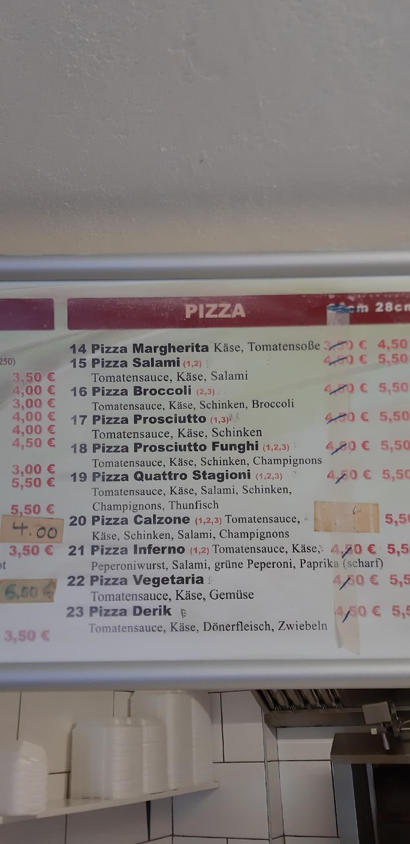 Menu at Pizza, Döner, Schnitzel & Nudeln, Teutschenthal