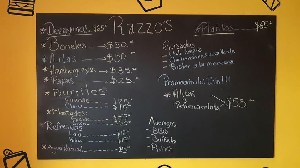 Boneles/alitas/burritos/hamburguesa/papas restaurant, Villa Ahumada