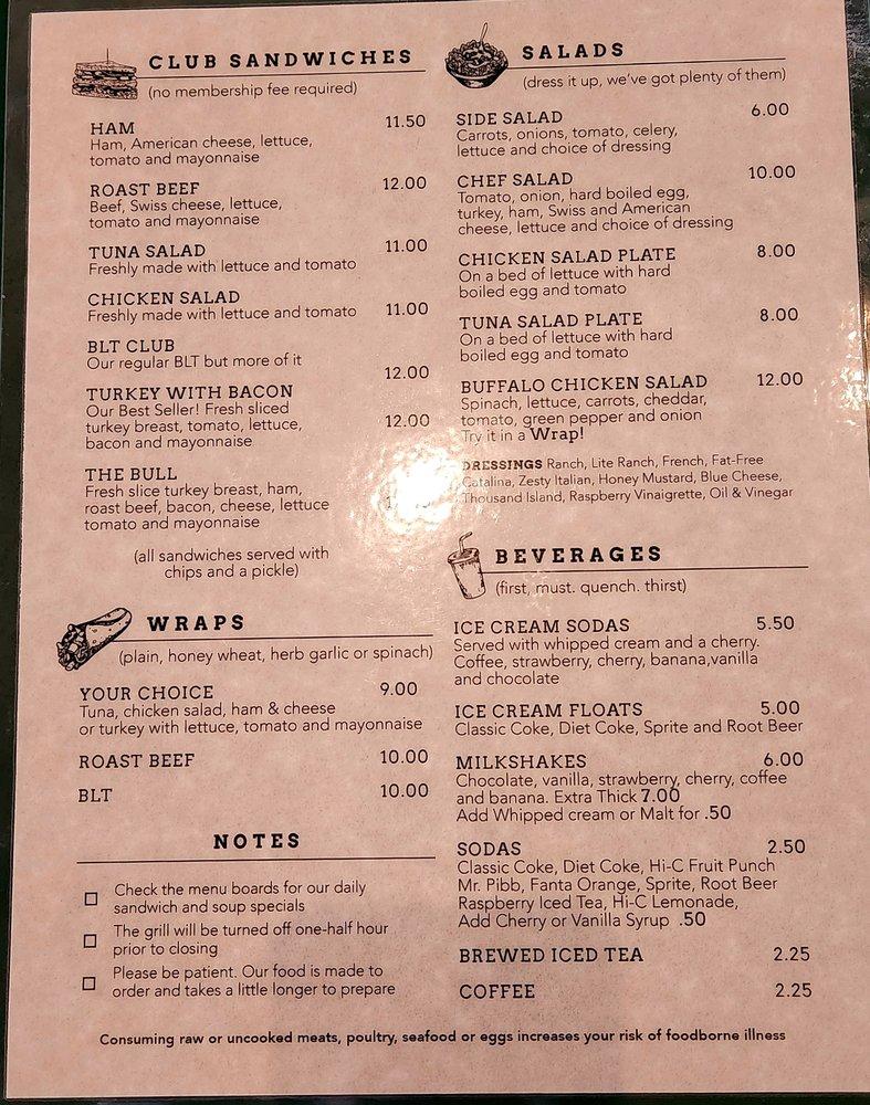 Menu at Udder Choice restaurant, Ephrata