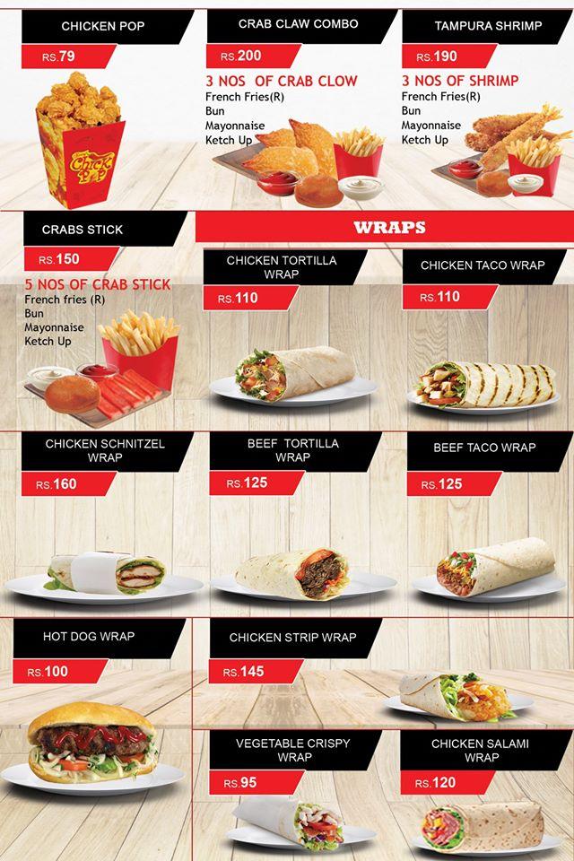 TURKISH CAFE menu