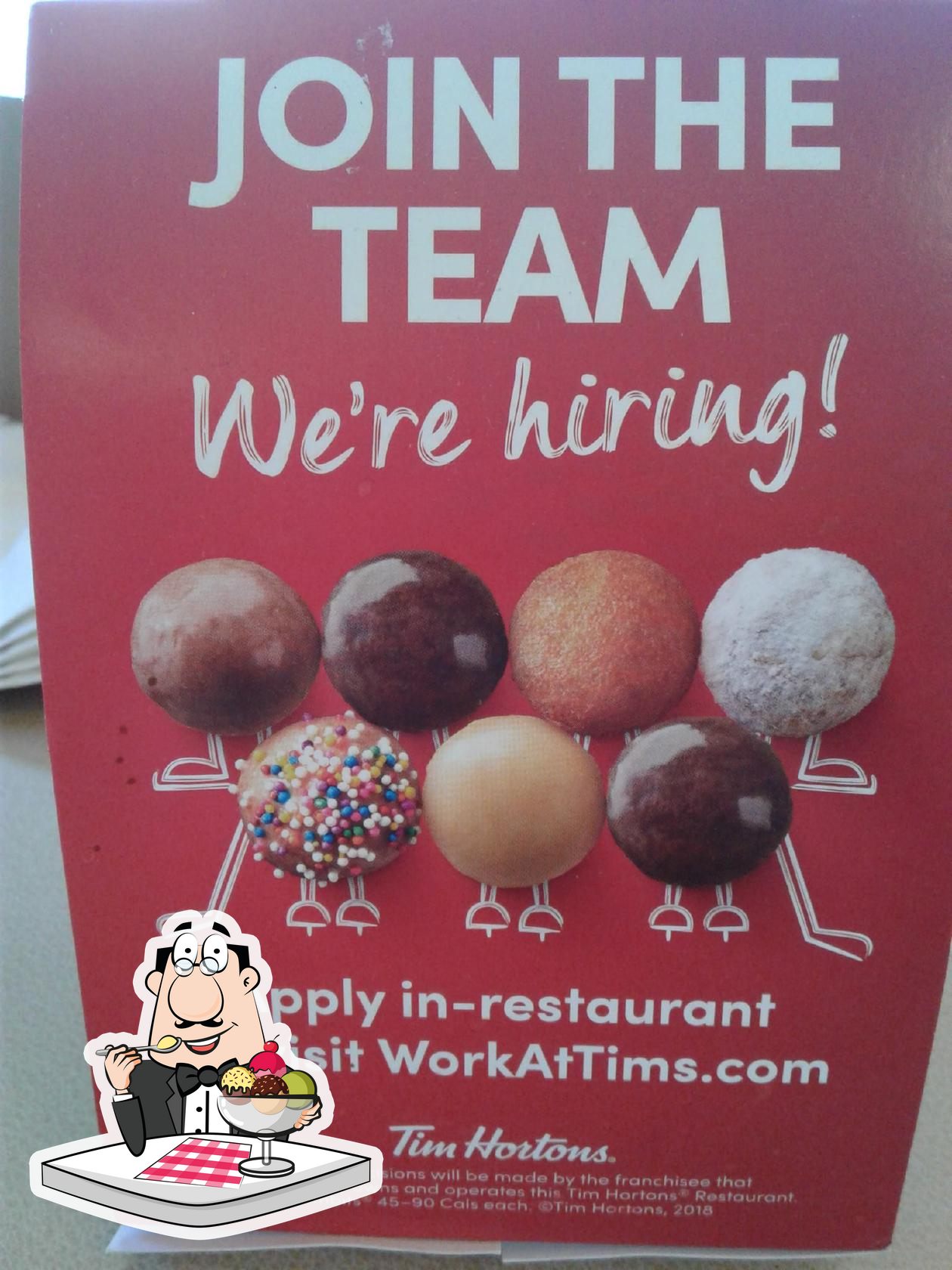 Tim Hortons, 547 Grand Lake Rd in Sydney Restaurant menu and reviews