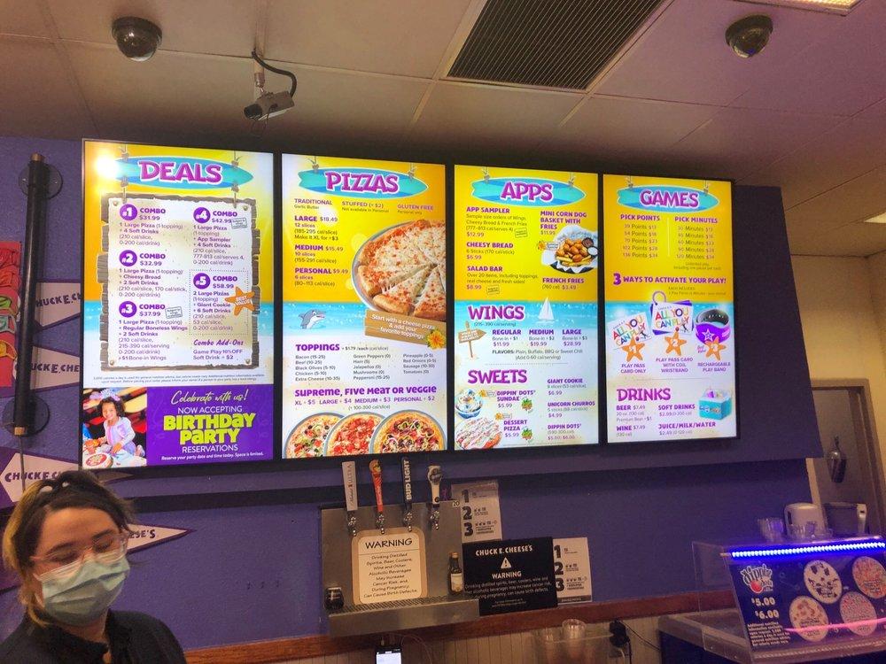 Chuck E Cheese Menu Mistery Snap Images and Photos finder