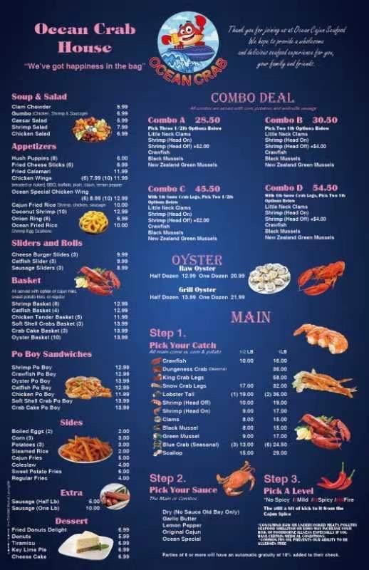 Online Menu Of Alaska King Crab House Restaurant