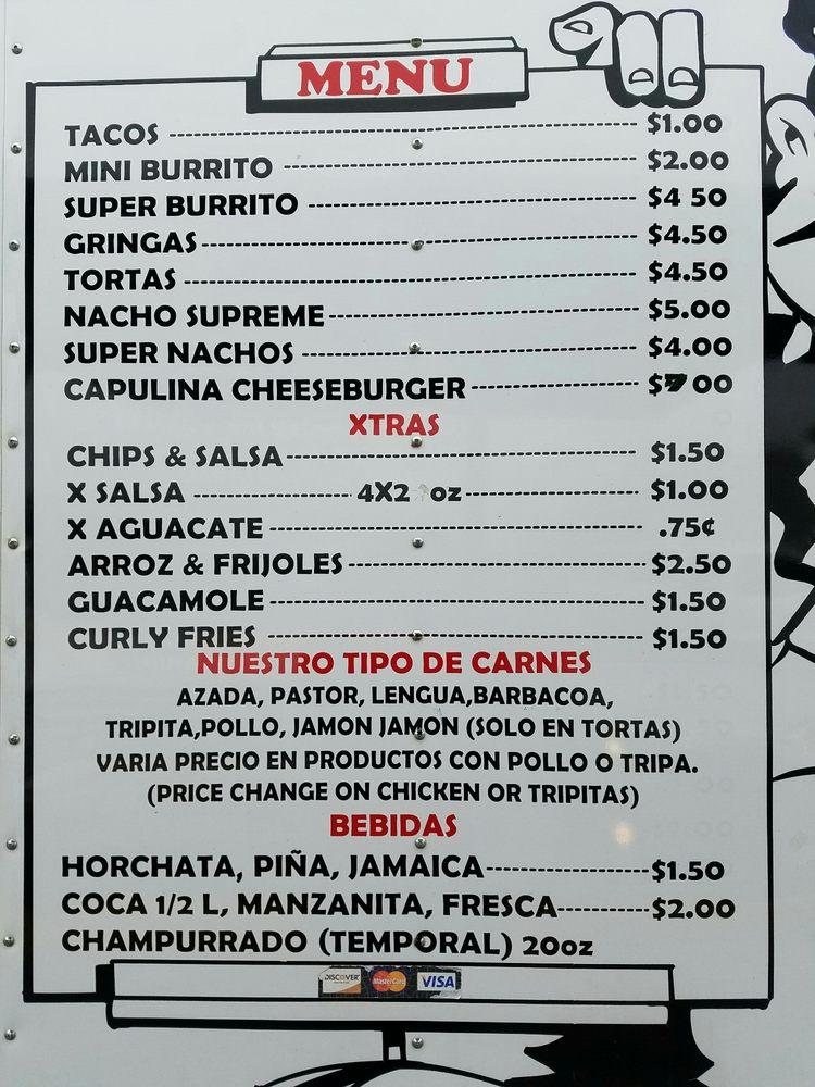 Menu at El Pastorcito restaurant, Liberal, 439 S Kansas Ave