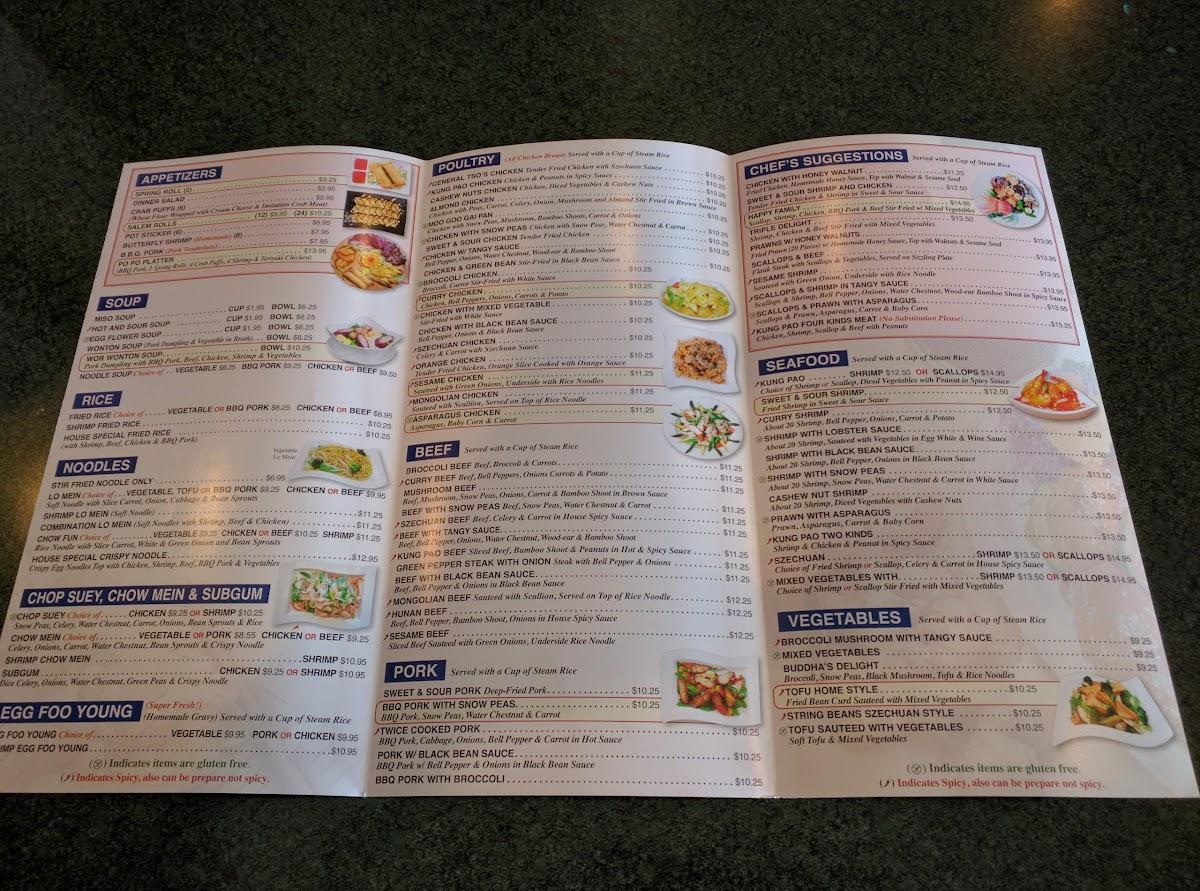 Menu At Yummy Bowl Restaurant Newport