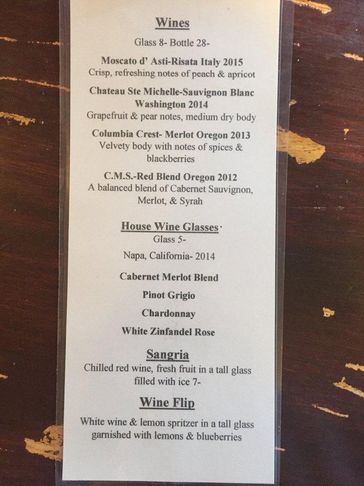 Menu at Home Made Cafe, Port Orchard