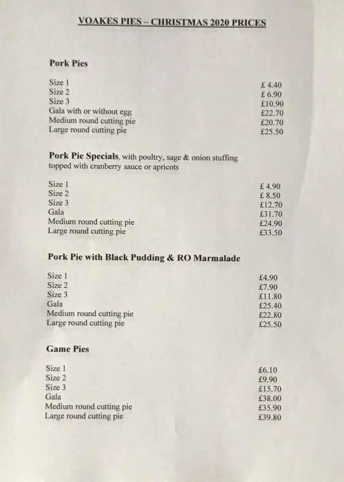 Menu at The cafe, Ripon