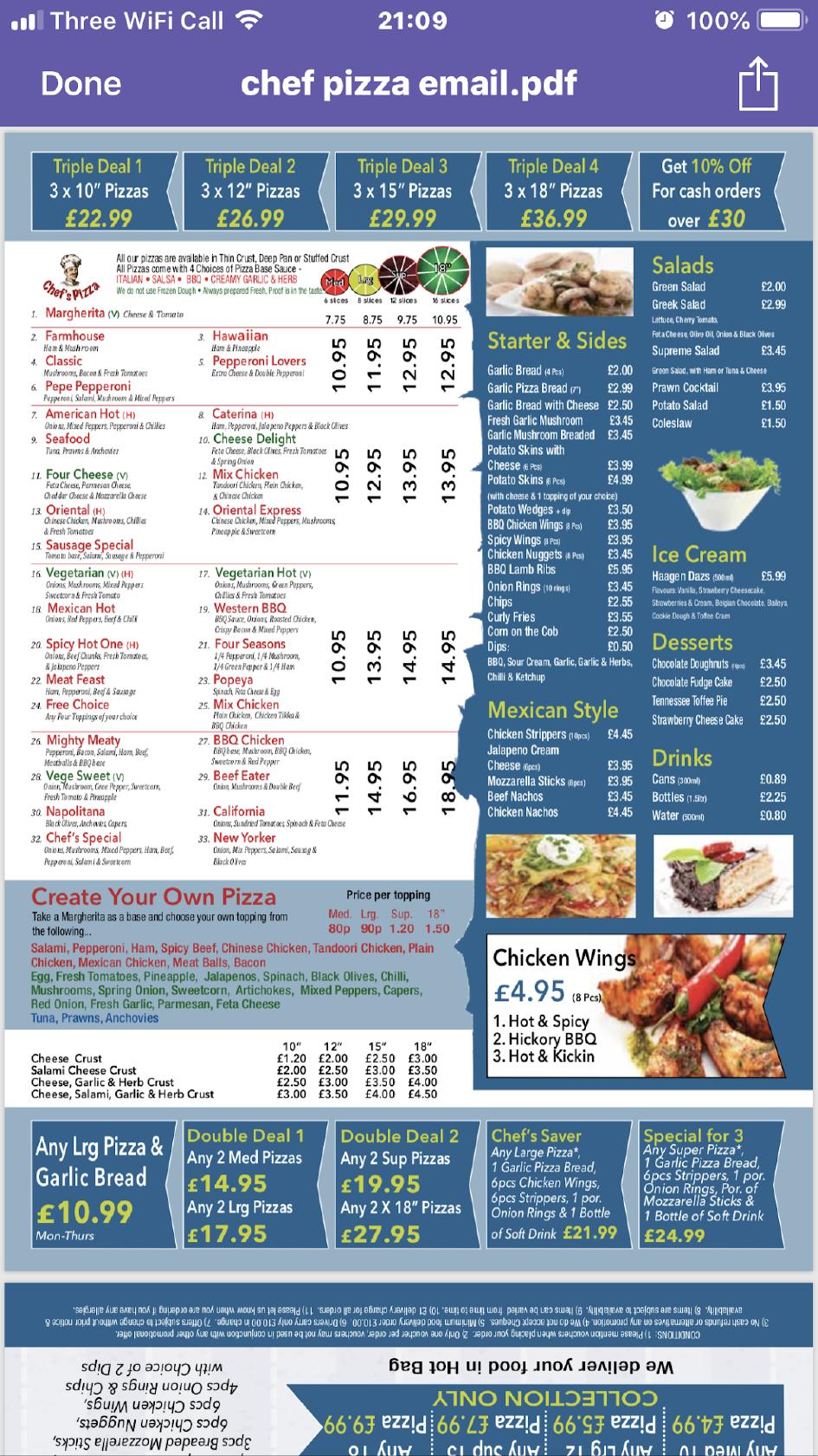 Menu at Yasmine Garden (Ashford) restaurant, Ashford