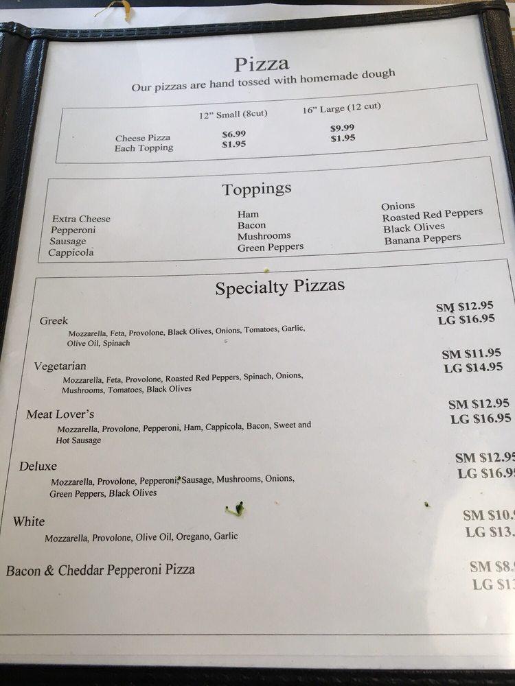 Menu at Ma and Pop's Country Kitchen restaurant, Bethel Park