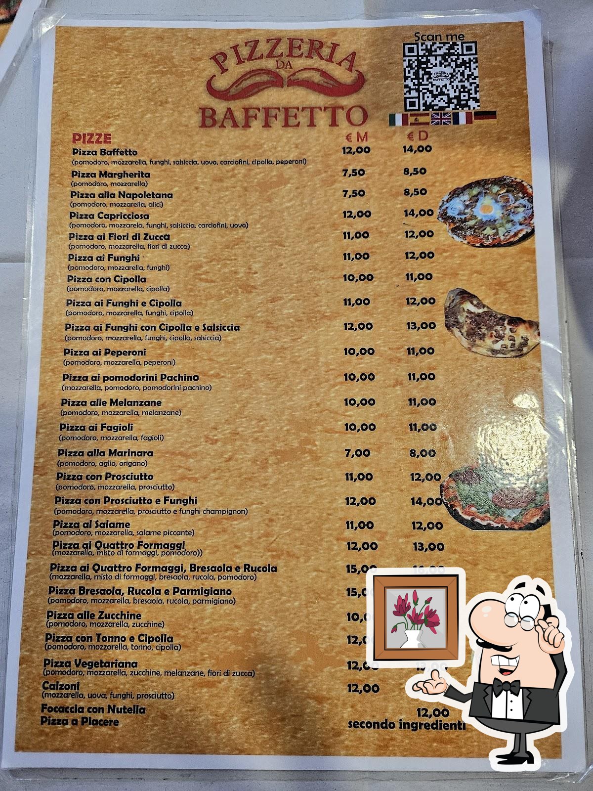 Gastronomic Delight Pizzeria Da Baffetto Rome Roma