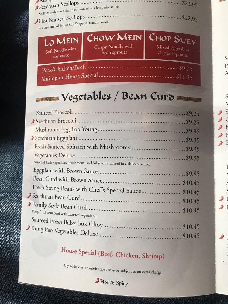 Menu at Dragon House restaurant, Riverside