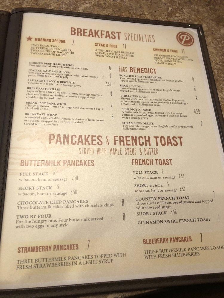 Menu at Peppermill Restaurant, Rochester