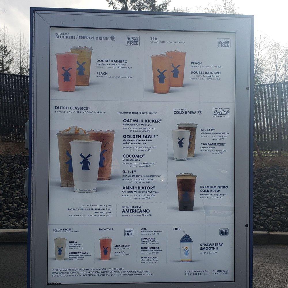 Menu At Dutch Bros Coffee Pub And Bar Port Orchard 9465