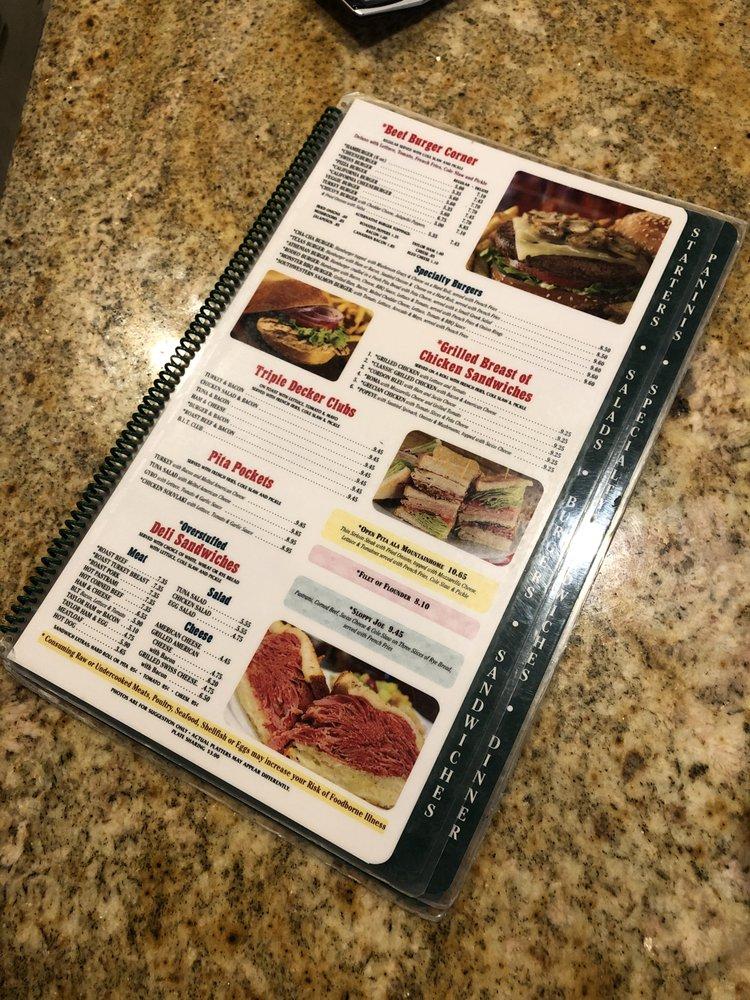 Menu at Mountainhome Diner restaurant, Mountainhome, 910 PA390