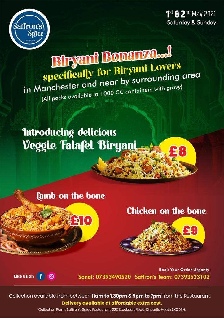 Saffron's Spice in Stockport Restaurant reviews