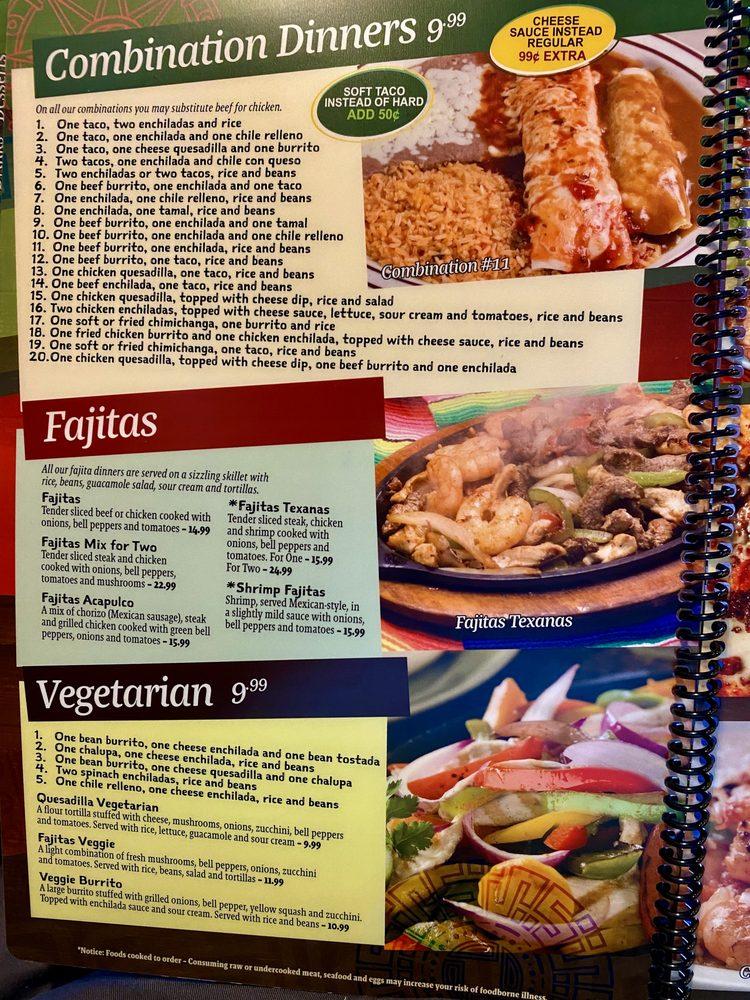 Menu at El Jaripeo pub & bar, Warrenton