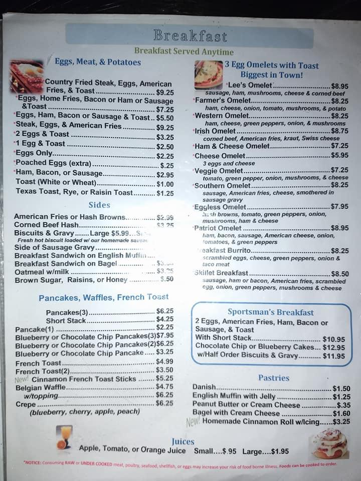 Menu at Sheri's Family Diner And Pizzeria, Harrison