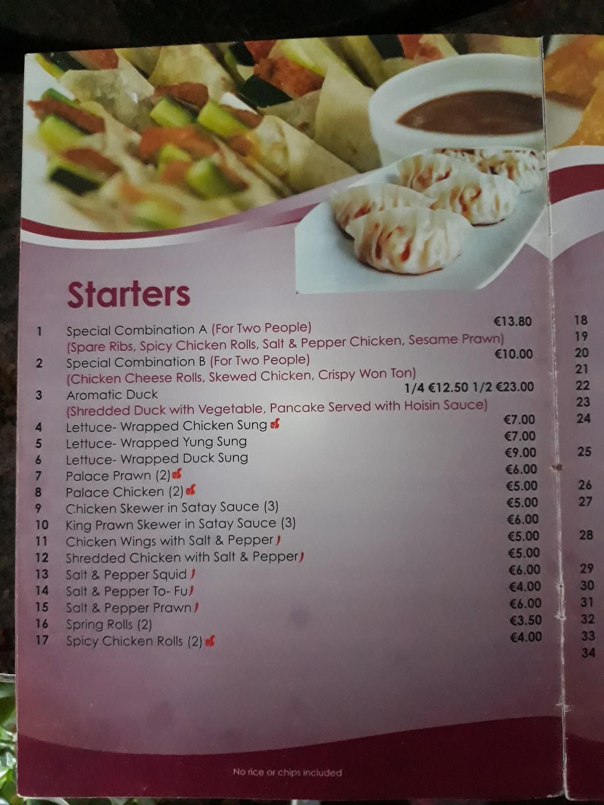 Menu at Mela Asian Food & Bubble Tea restaurant, Drogheda