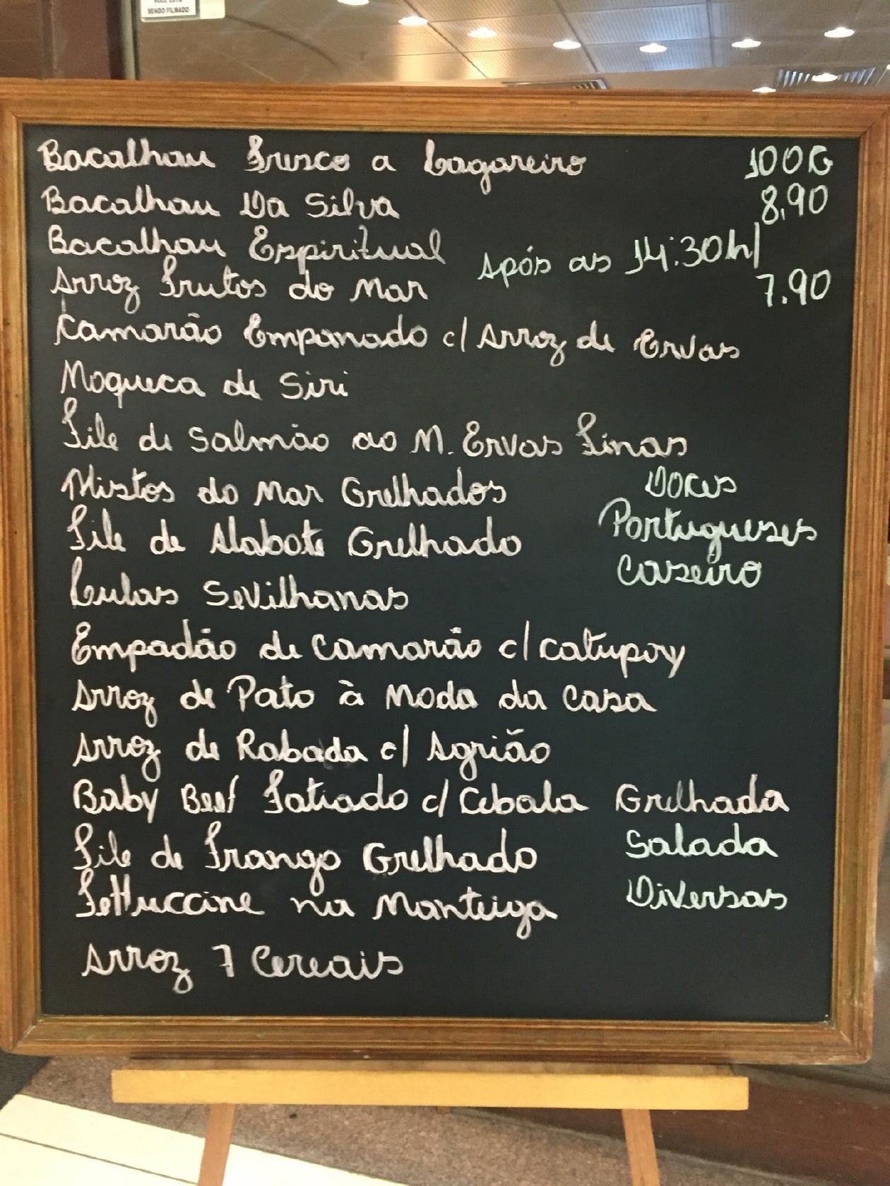 Da Silva Gourmet cardápio