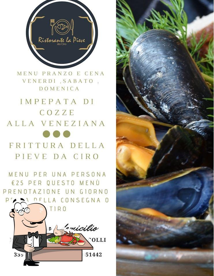 Ristorante la pieve da Ciro Colognola Ai Colli Menu du