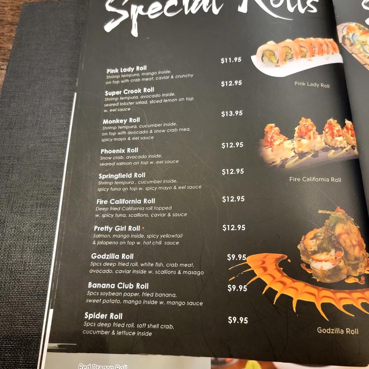 Menu at River Japanese Cuisine Oakland Gardens restaurant, New York