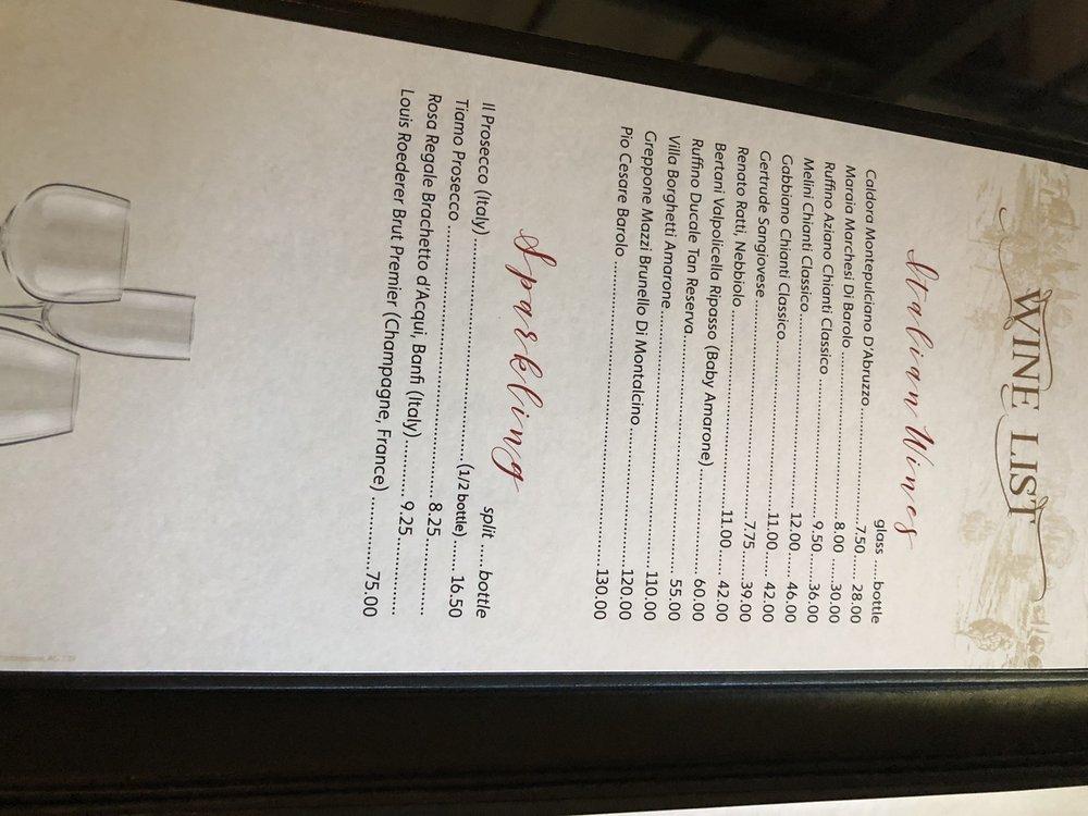 Carta del restaurante Pasta House,