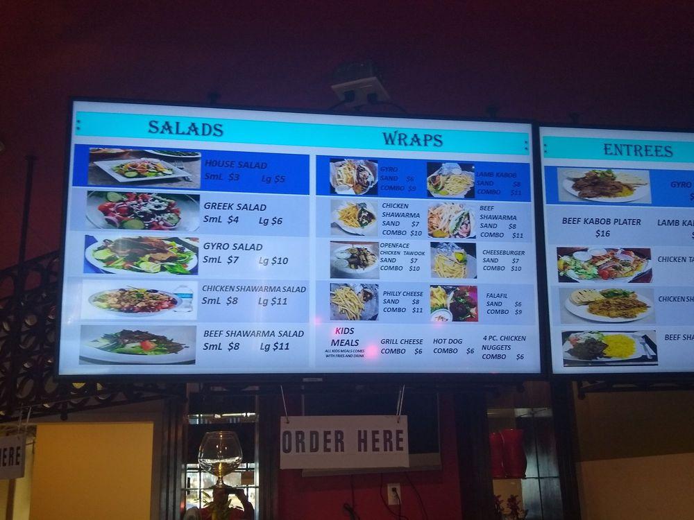 Menu at Gyro House restaurant, Edmond