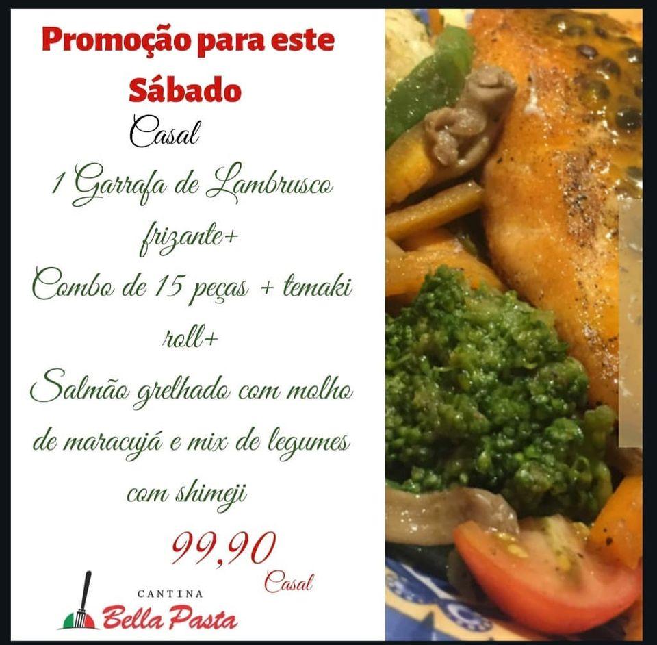 Menu em Bella Pasta restaurante, Jales, Av. Paulo Marcondes